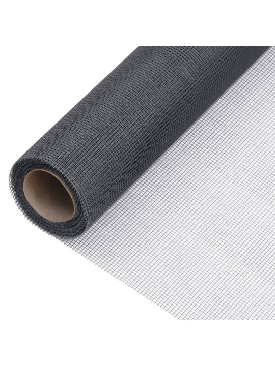 Verkkosuoja lasikuitu 100x2000 cm harmaa
