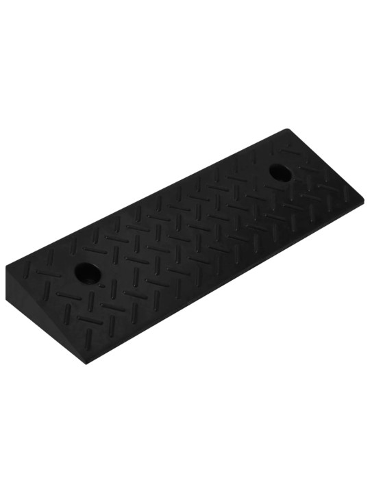 Jalkakäytävän rampit 2 kpl 50x17,5x5 cm kumi