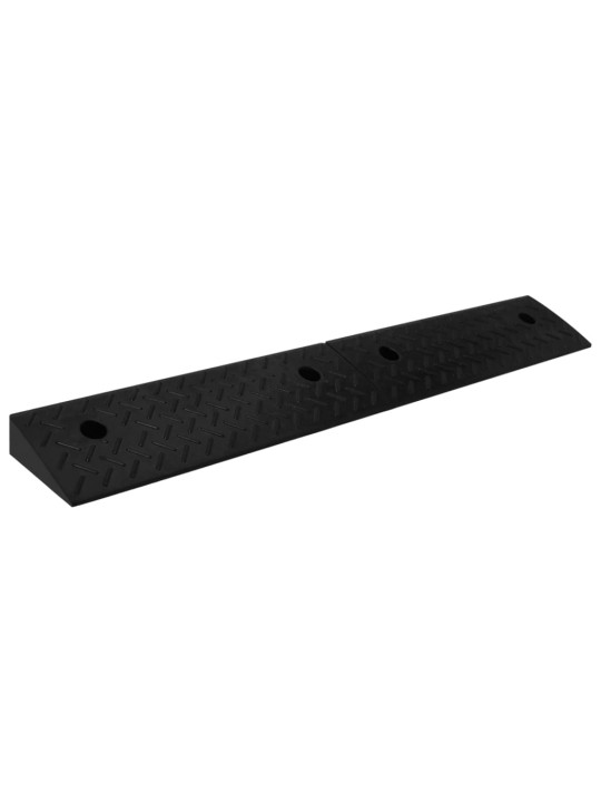 Jalkakäytävän rampit 2 kpl 50x17,5x5 cm kumi
