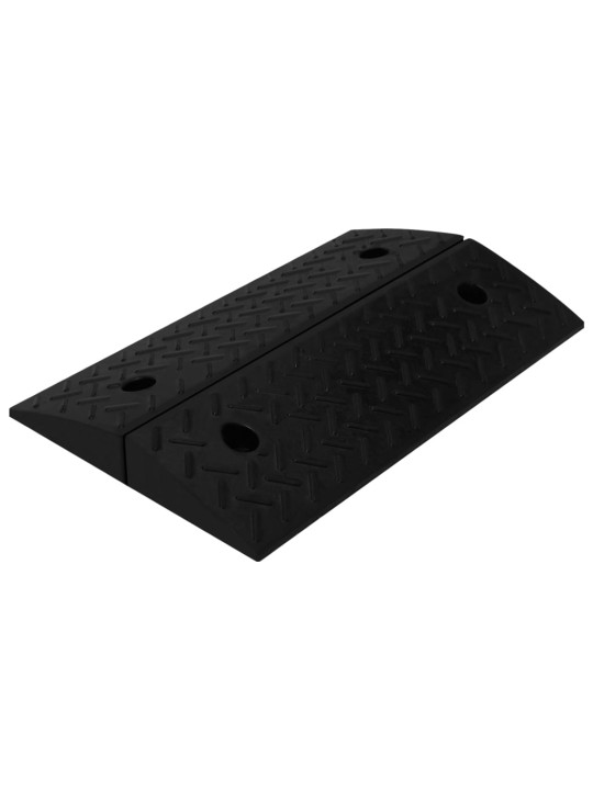 Jalkakäytävän rampit 2 kpl 50x17,5x5 cm kumi
