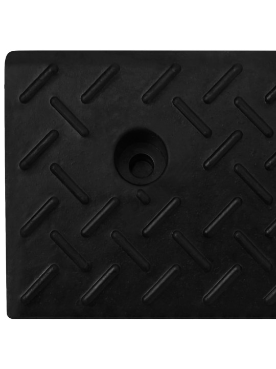Jalkakäytävän rampit 2 kpl 50x17,5x5 cm kumi