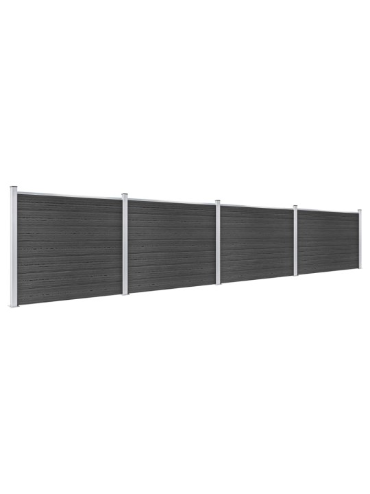 Aitapaneelisarja wpc 699x146 cm harmaa