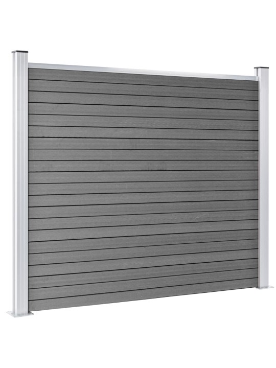 Aitapaneelisarja wpc 699x146 cm harmaa