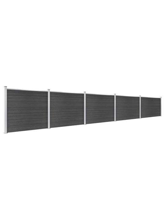 Aitapaneelisarja wpc 872x146 cm harmaa