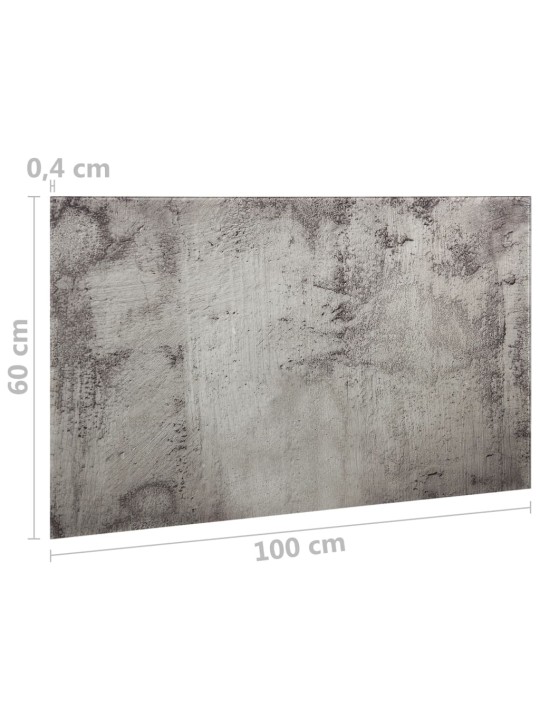 Seinäkiinnitteinen magneettinen tussitaulu lasi 100x60 cm