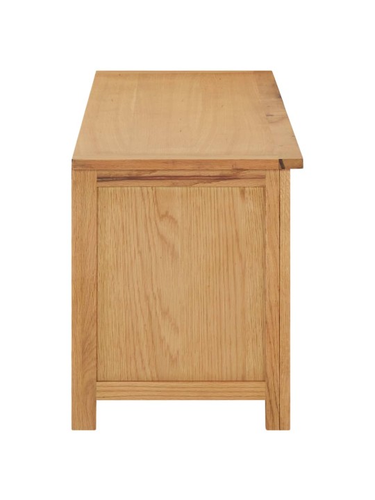 Kenkäteline 114x37x45 cm täysi tammi