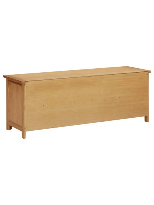 Kenkäteline 114x37x45 cm täysi tammi