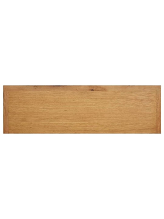 Kenkäteline 114x37x45 cm täysi tammi