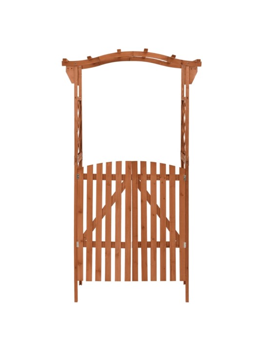 Pergola portilla 116x40x204 cm täysi kuusi