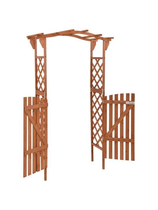 Pergola portilla 116x40x204 cm täysi kuusi