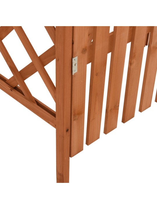 Pergola portilla 116x40x204 cm täysi kuusi