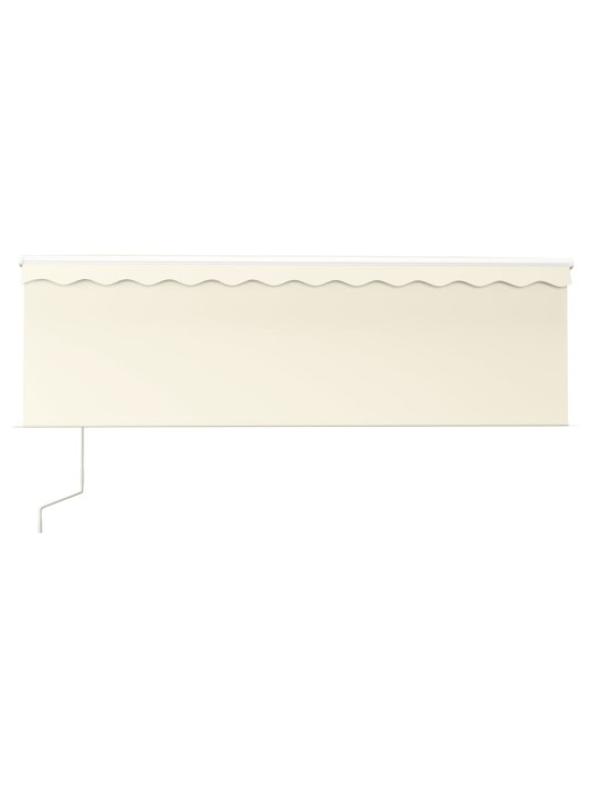 Sisäänkelattava markiisi verho/LED/tuulisensori 4x3 m kerma