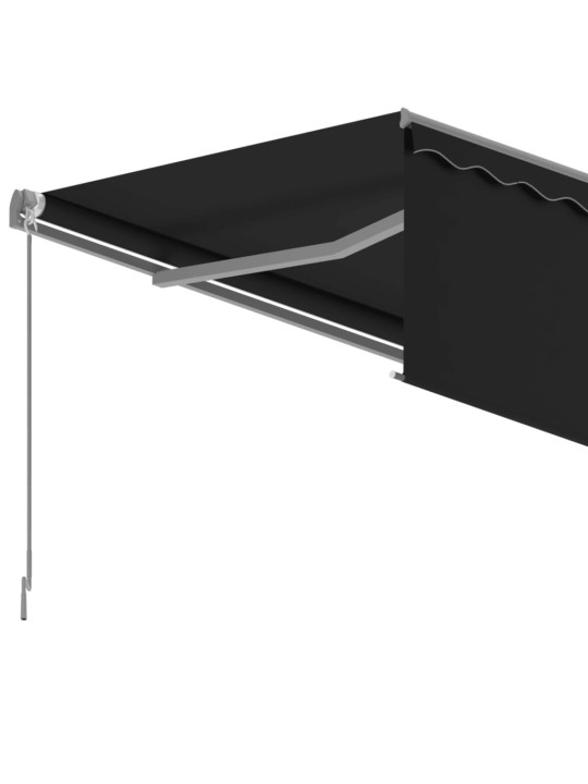 Automaattimarkiisi verholla 6x3 m antrasiitti