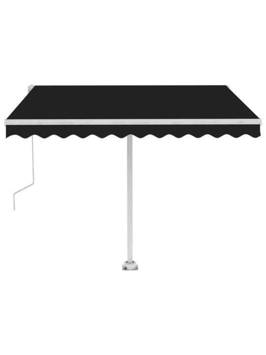 Vapaasti seisova sisäänkelattava markiisi 300x250cm antrasiitti