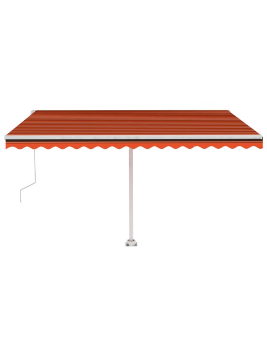 Vapaasti seisova sisäänkelattava markiisi 400x350cm orans.rusk.