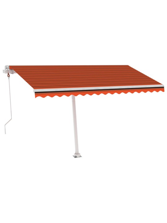 Vapaasti seisova sisäänkelattava markiisi 450x350cm orans.rusk.
