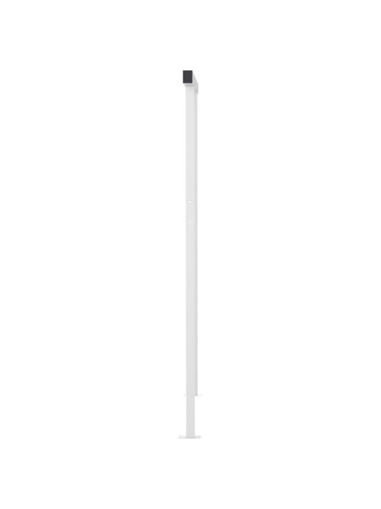 Manuaalisesti kelattava markiisi led-valot 4,5x3 m keltavalk.