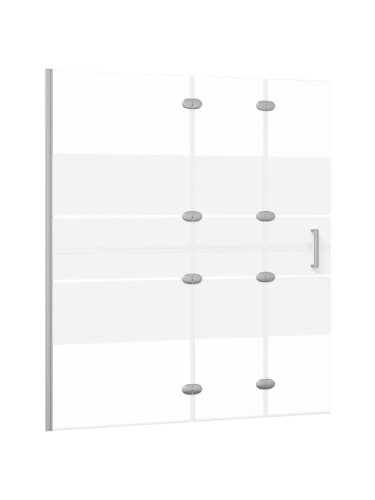 Taittuva suihkuseinä ESG 120x140 cm valkoinen