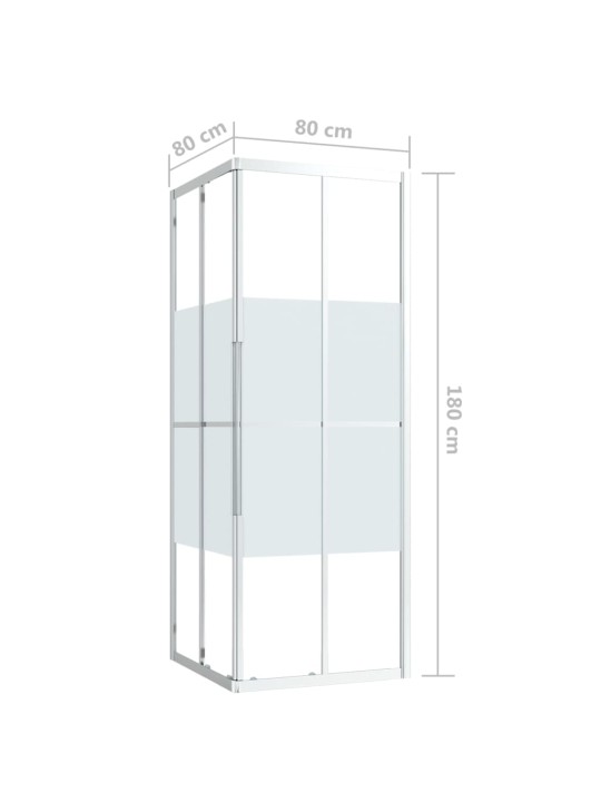 Suihkukaappi ESG 80x80x180 cm