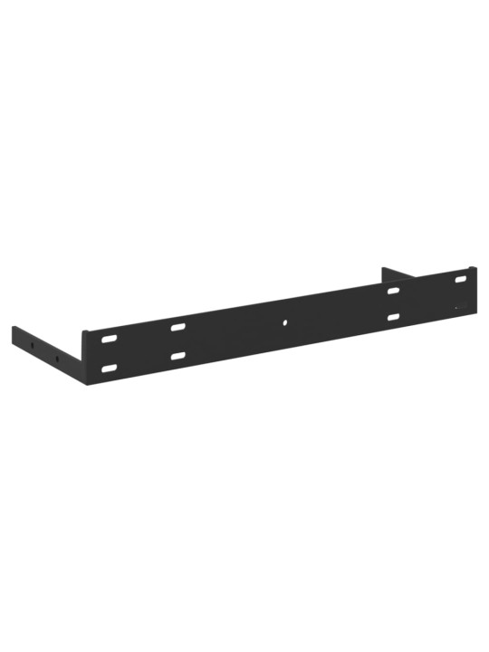 Kelluvat seinähyllyt 2 kpl betoninharmaa 40x23x3,8 cm MDF