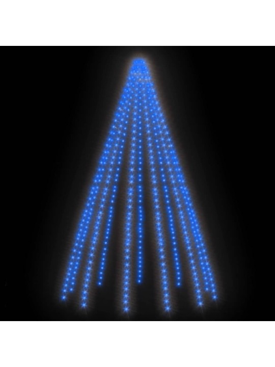 Joulukuusen valot 500 LED-valoa sininen 500 cm sisä/ulko