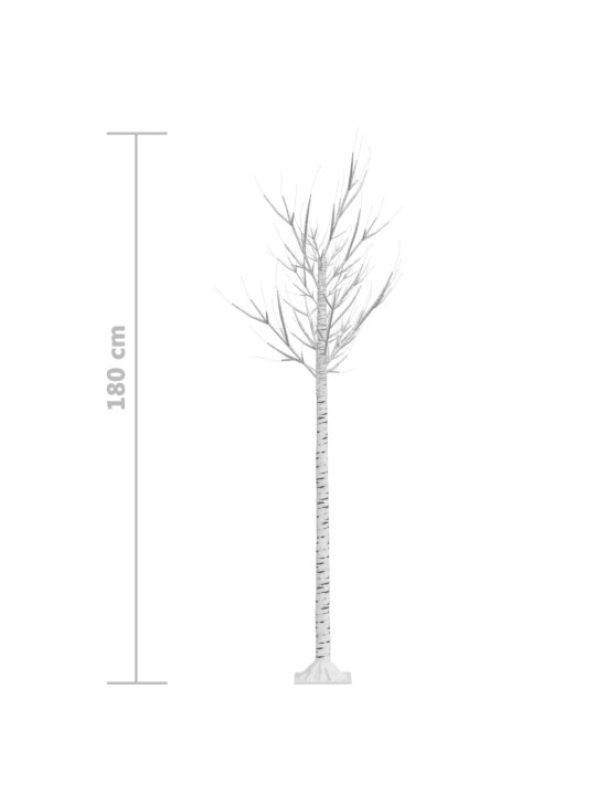 Joulukuusi 180 LED 1,8 m sininen paju ulos/sisälle