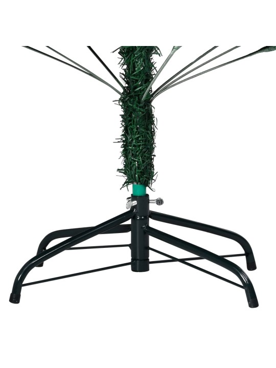 Tekojoulukuusi palloilla esivalaistu vihreä 240 cm pvc