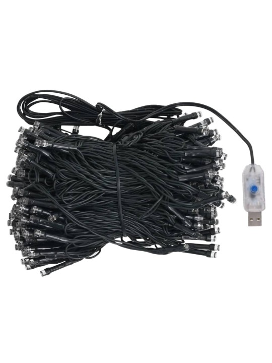 Tekojoulukuusi palloilla esivalaistu vihreä 210 cm PVC