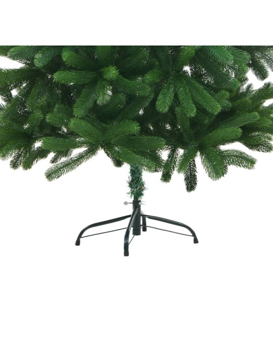Tekojoulukuusi palloilla esivalaistu vihreä 210 cm