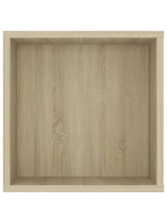 Seinäkiinnitettävä tv-taso sonoma 102x35x35 cm tekninen puu