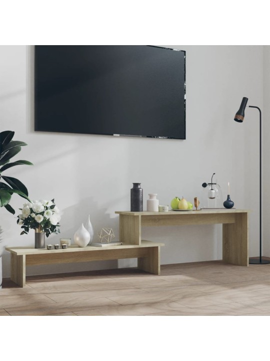 Tv-taso sonoma-tammi 180x30x43 cm tekninen puu