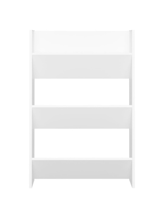 Seinäkenkäkaapit 2 kpl valkoinen 60x18x90 cm lastulevy