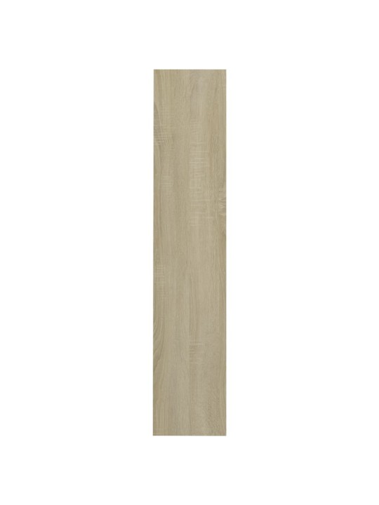 Seinäkenkäkaapit 2 kpl sonoma-tammi 60x18x90 cm lastulevy