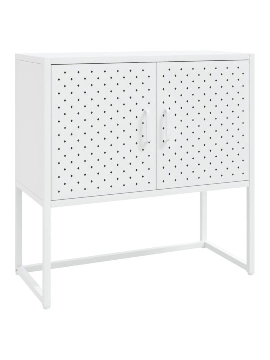 Senkki valkoinen 75x35x75 cm teräs