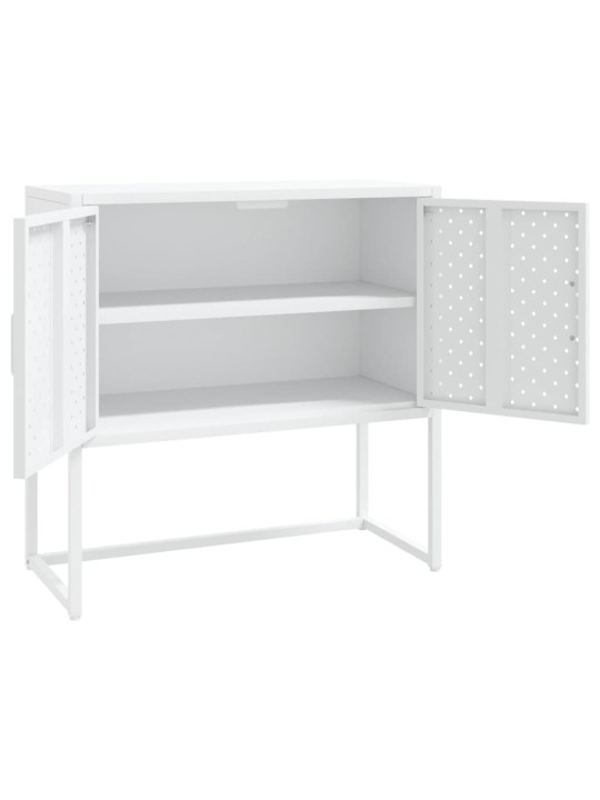 Senkki valkoinen 75x35x75 cm teräs