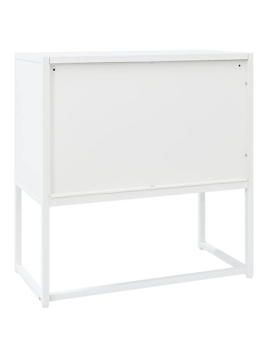 Senkki valkoinen 75x35x75 cm teräs