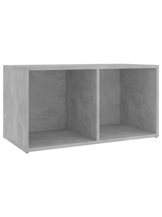 TV-tasot 2 kpl betoninharmaa 72x35x36,5 cm lastulevy