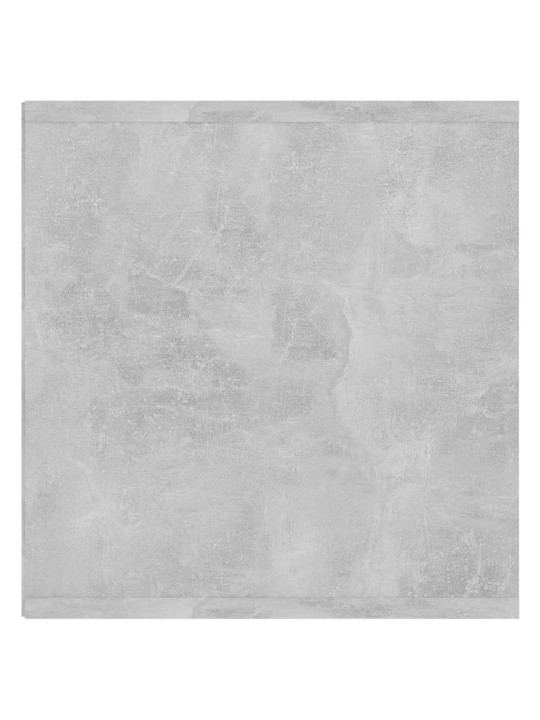 Tv-tasot 2 kpl betoninharmaa 107x35x37 cm lastulevy