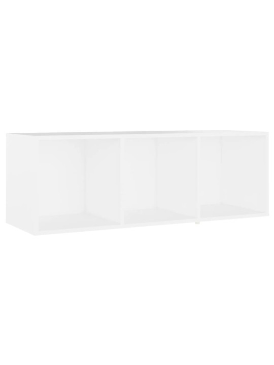 Tv-tasot 2 kpl valkoinen 107x35x37 cm lastulevy
