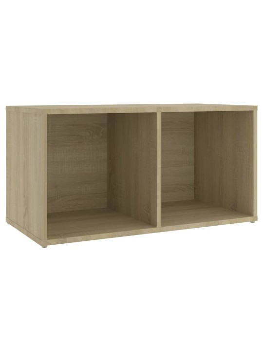 TV-tasot 2 kpl Sonoma-tammi 72x35x36,5 cm lastulevy