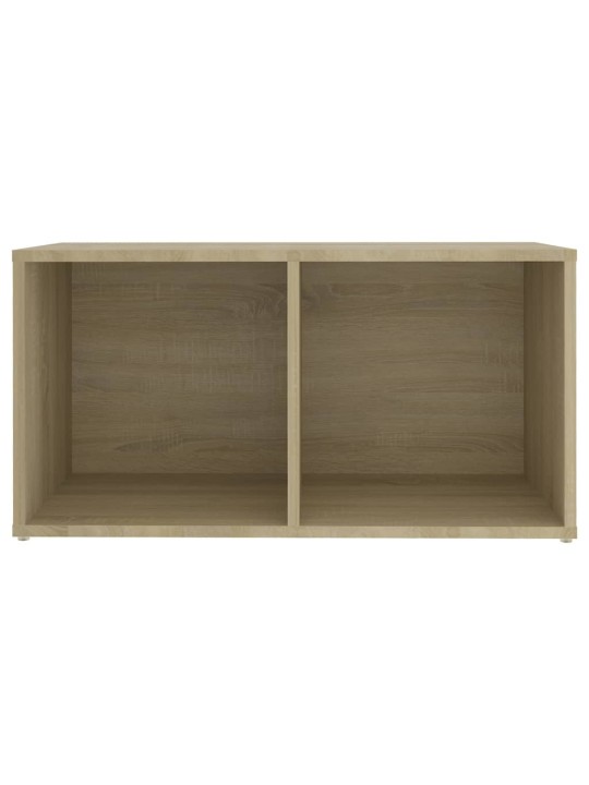 TV-tasot 2 kpl Sonoma-tammi 72x35x36,5 cm lastulevy