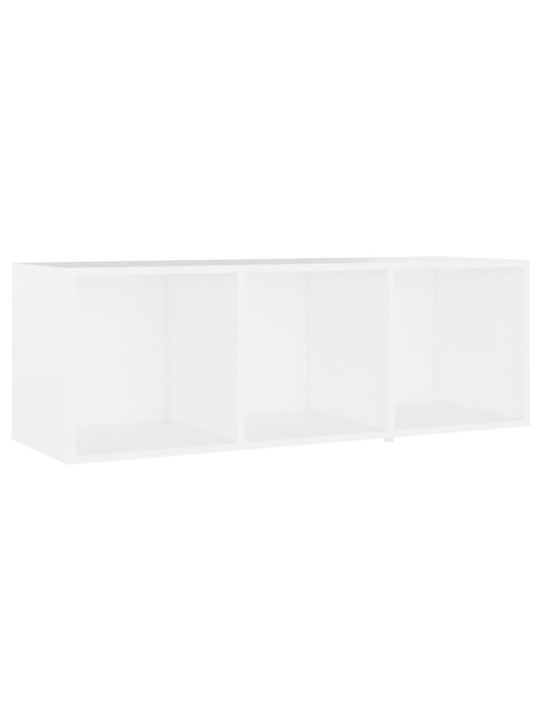 Tv-tasot 3 kpl valkoinen 107x35x37 cm lastulevy