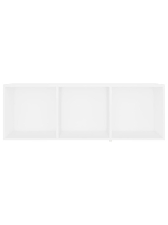 Tv-tasot 3 kpl valkoinen 107x35x37 cm lastulevy