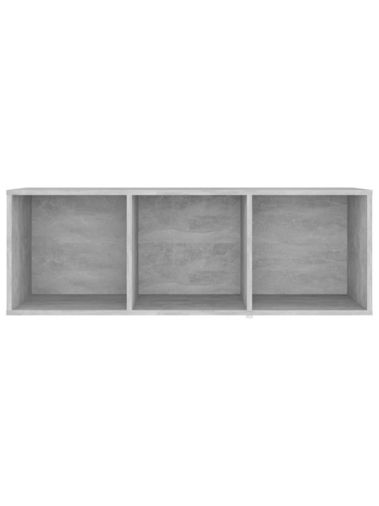 Tv-tasot 3 kpl betoninharmaa 107x35x37 cm lastulevy