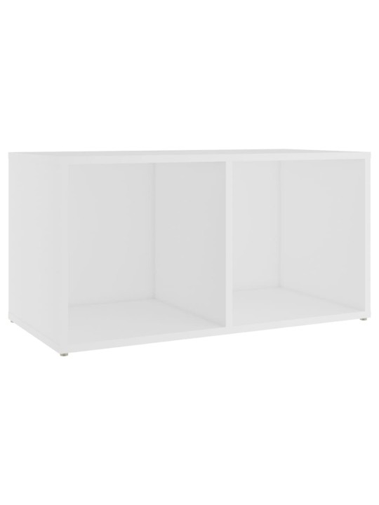 TV-tasot 4 kpl valkoinen 72x35x36,5 cm lastulevy