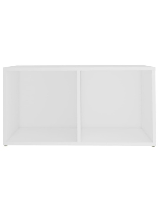 TV-tasot 4 kpl valkoinen 72x35x36,5 cm lastulevy
