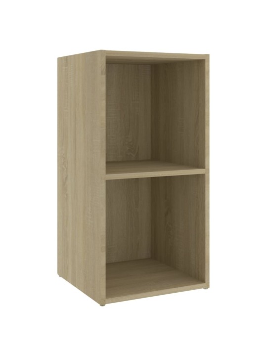 Tv-tasot 4 kpl sonoma-tammi 72x35x36,5 cm tekninen puu
