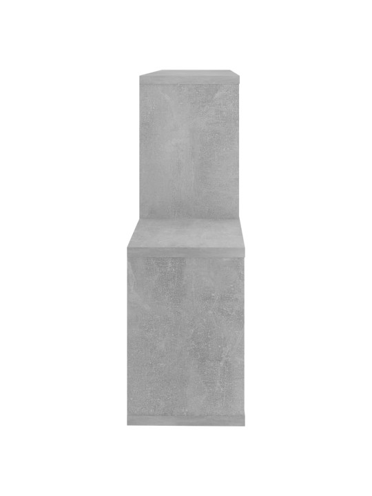 Seinähylly betoninharmaa 100x18x53 cm tekninen puu
