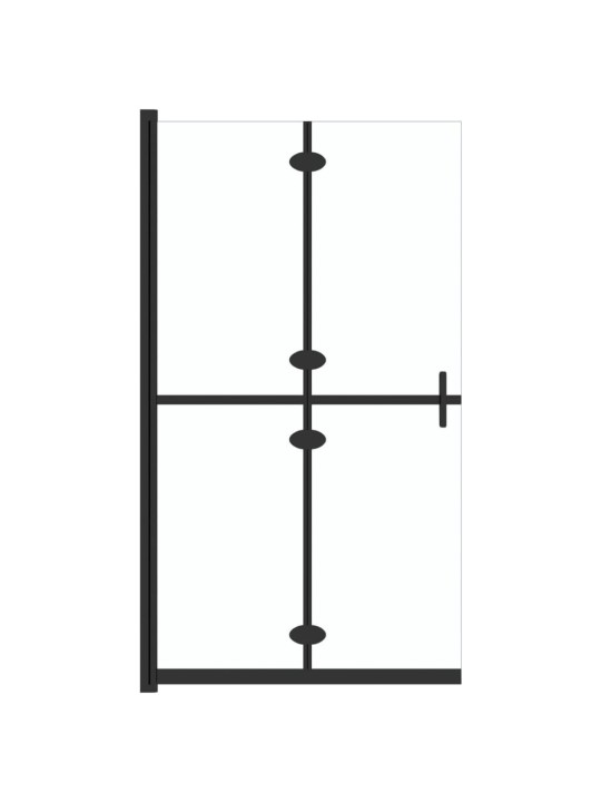 Walk-in suihkuseinä kokoontaittuva kirkas ESG-lasi 70x190 cm