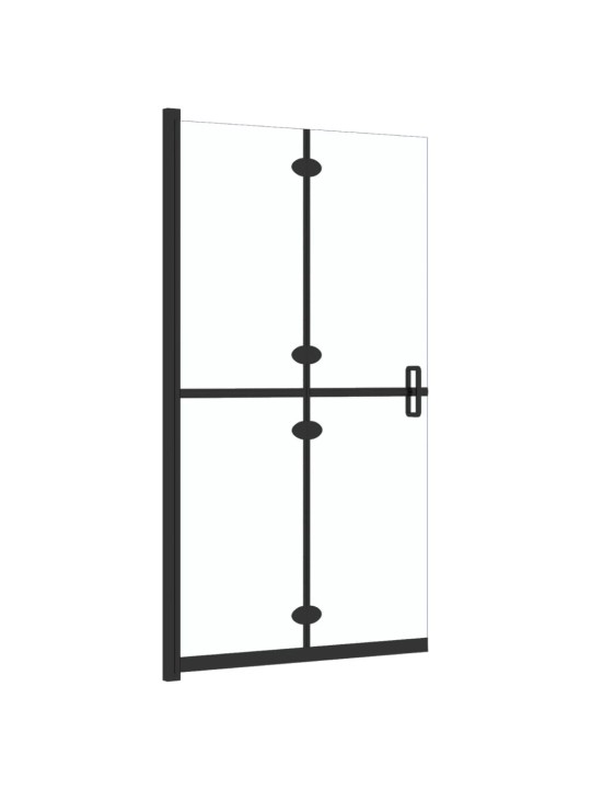 Walk-in suihkuseinä kokoontaittuva kirkas ESG-lasi 90x190 cm